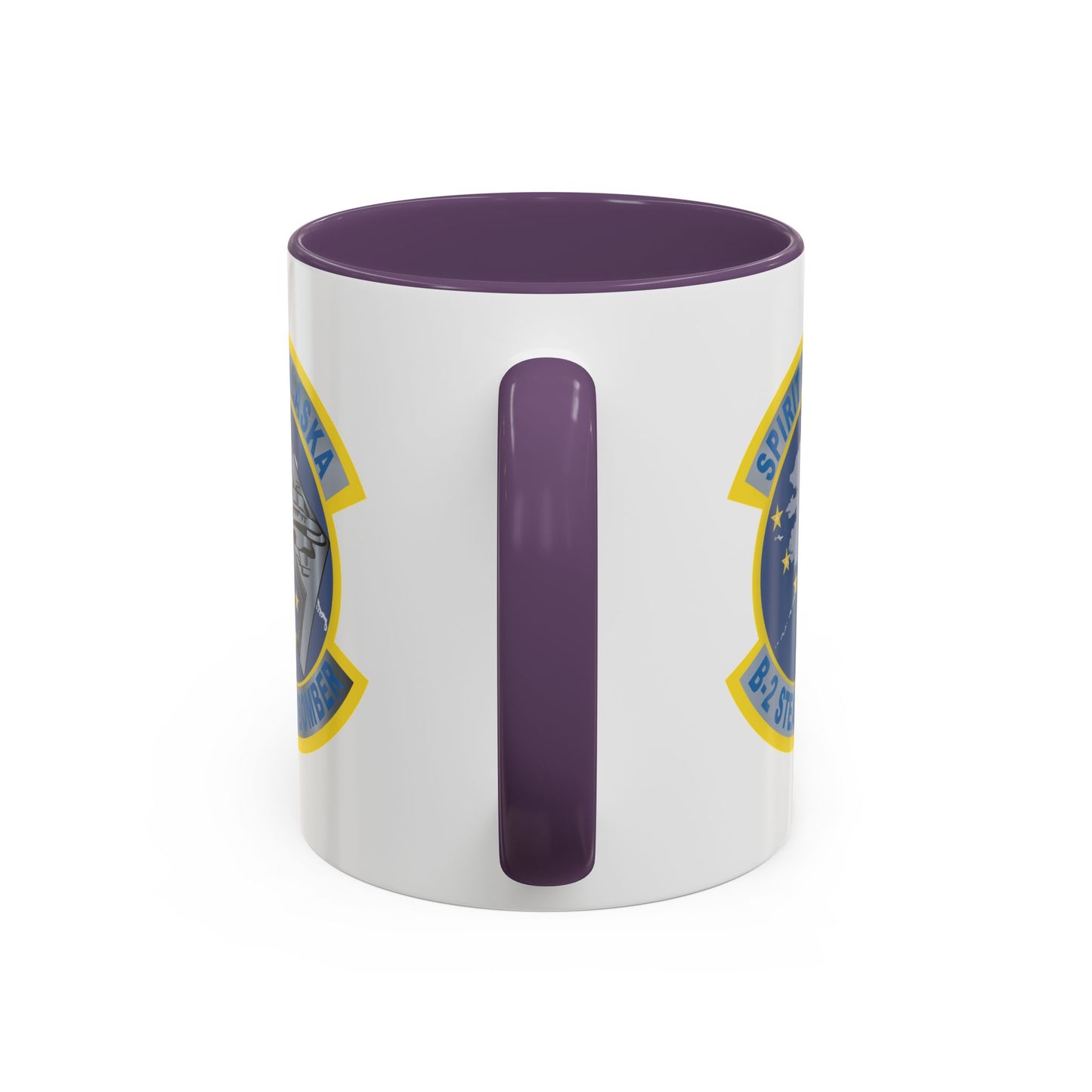 Accent Coffee Mug (11oz & 15oz) - USAF - B2 - Spirit of Alaska - Stealth Bomber wo txt X 300
