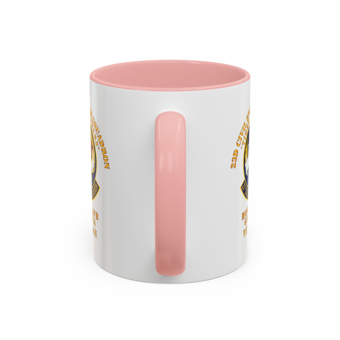 Accent Coffee Mug (11oz & 15oz) - USAF - 23d Civil Engineer Squadron - Tiger Engineers - Moody AFB, GA