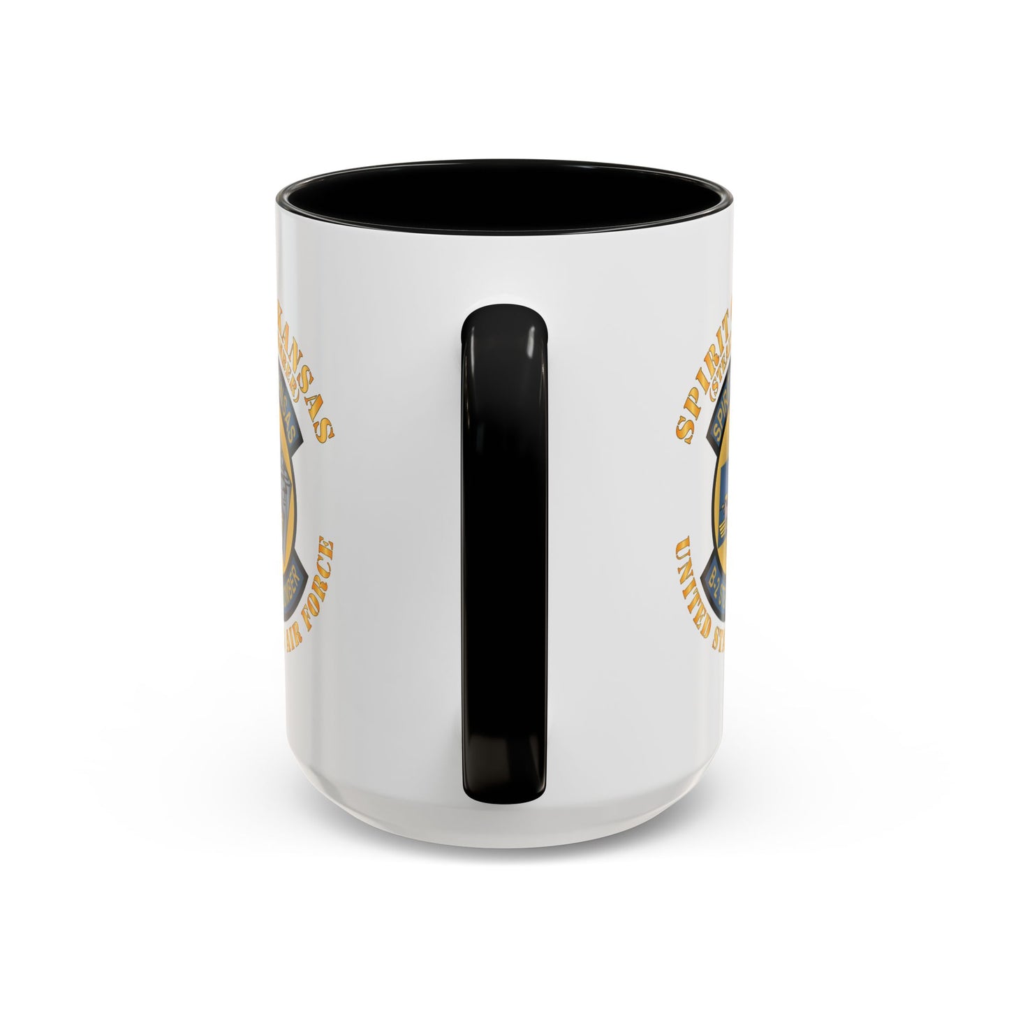 Accent Coffee Mug (11oz & 15oz) - USAF - B2 - Spirit of Kansas - Stealth Bomber X 300