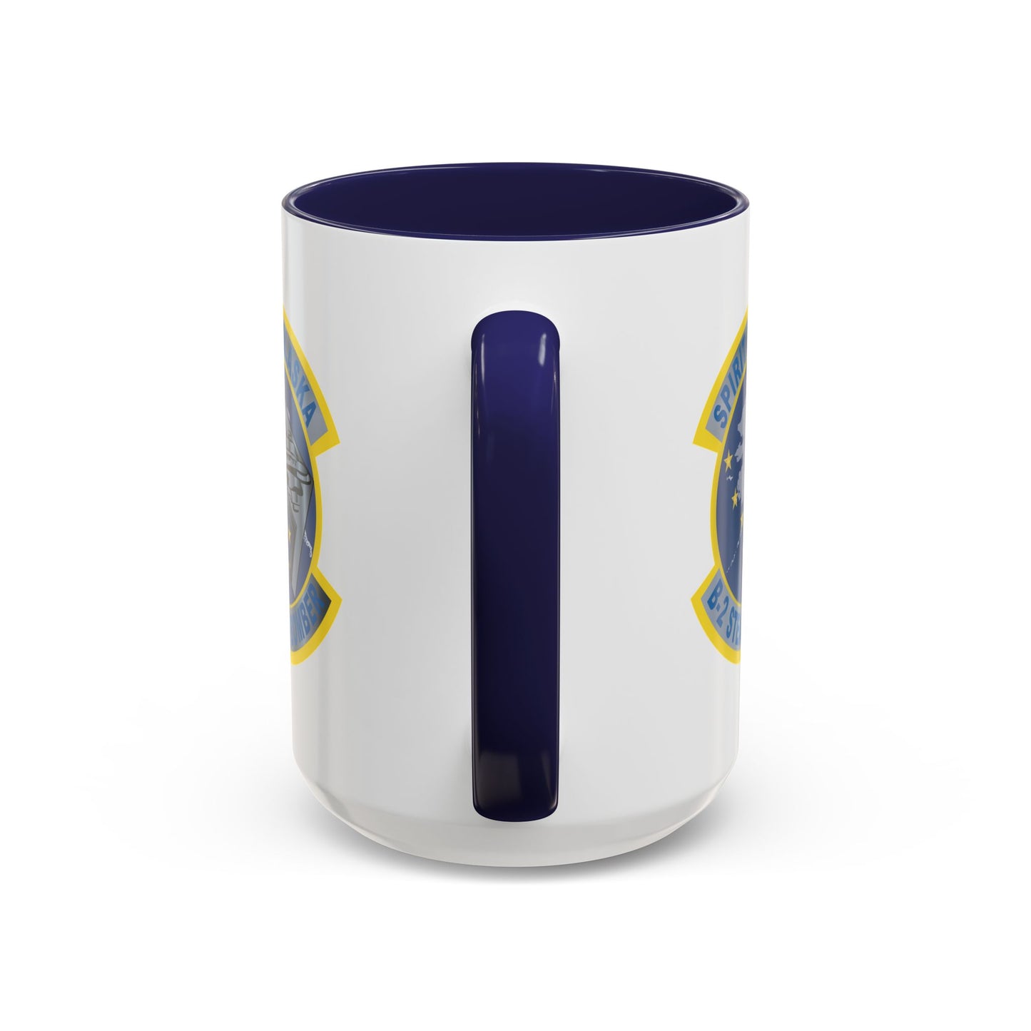 Accent Coffee Mug (11oz & 15oz) - USAF - B2 - Spirit of Alaska - Stealth Bomber wo txt X 300