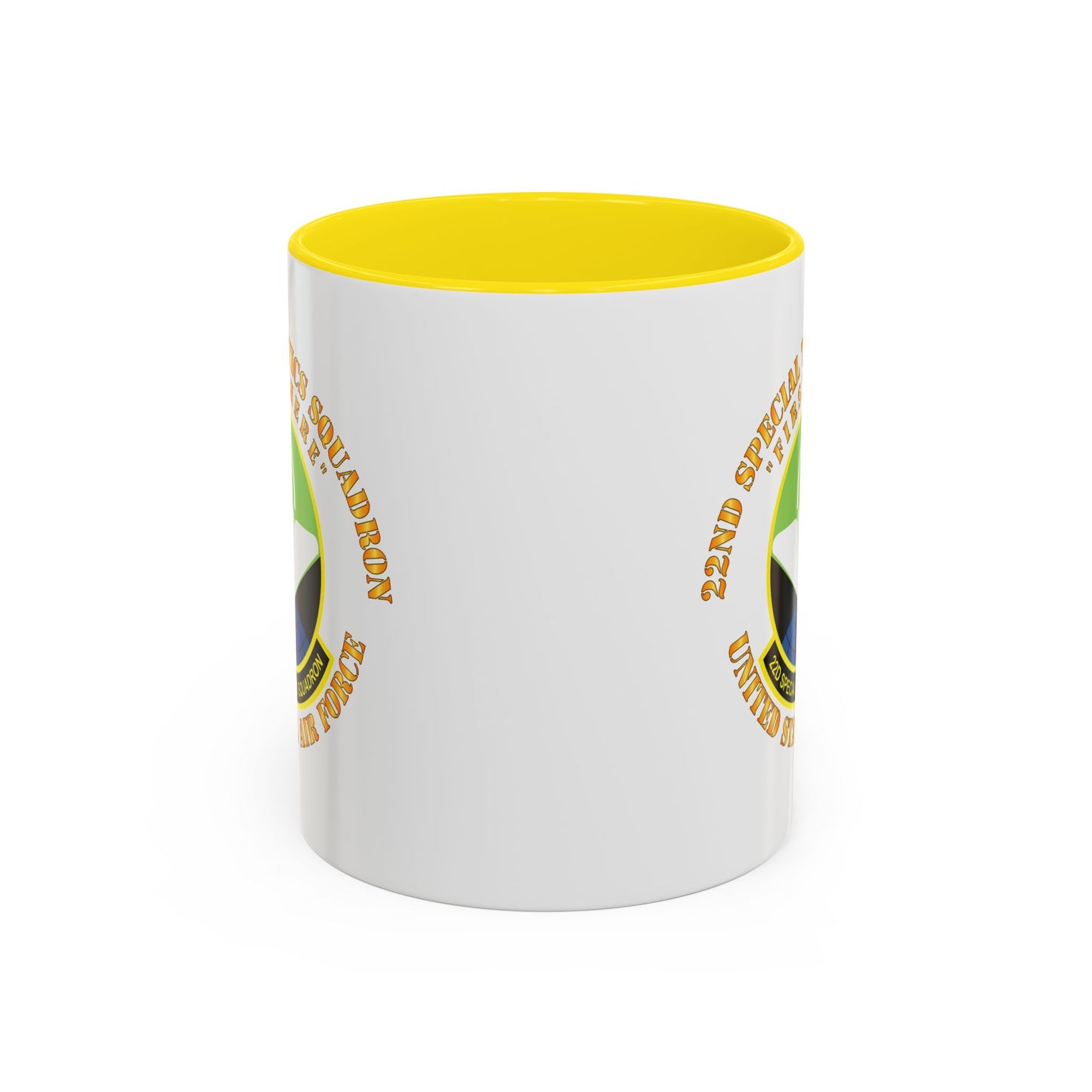 Accent Coffee Mug (11oz & 15oz) - USAF - 22nd Special Tactics Squadron - First There X 300