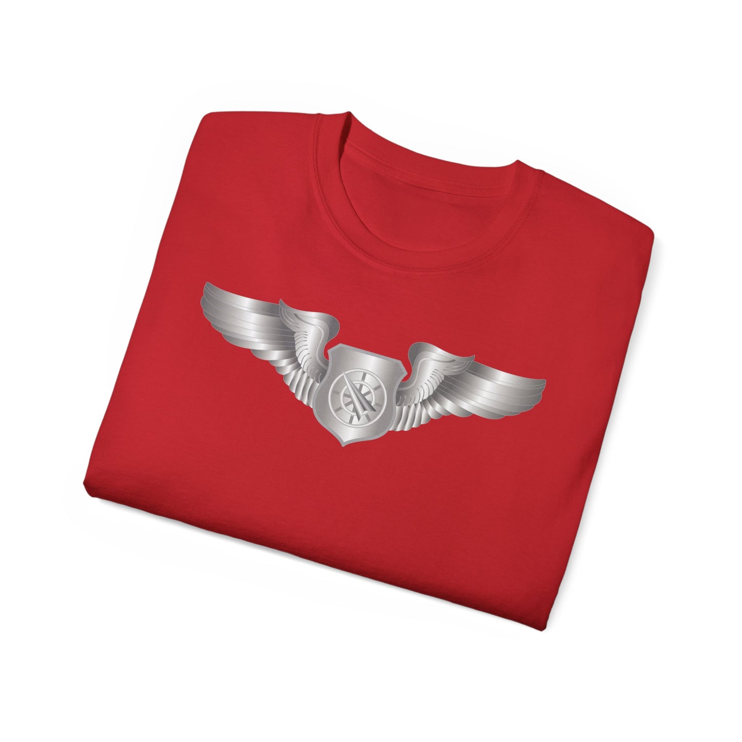 Unisex Ultra Cotton Tee - USAF - Air Battle Manager - Basic Wings wo Txt