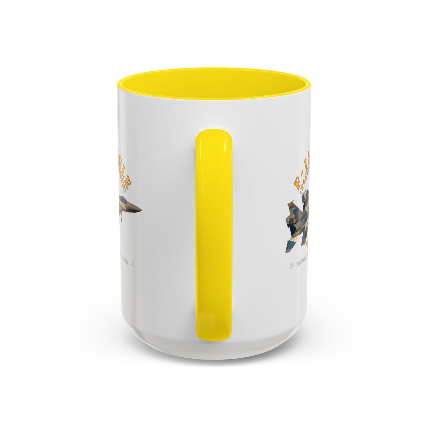 Accent Coffee Mug (11oz & 15oz) - USAF - F15 Eagle - F15
