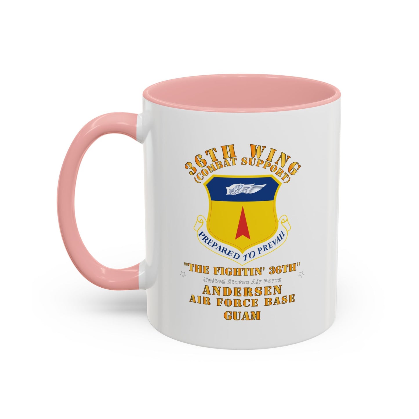 Accent Coffee Mug (11oz & 15oz) - USAF - 36th Wing - Anderson AFB - Guam