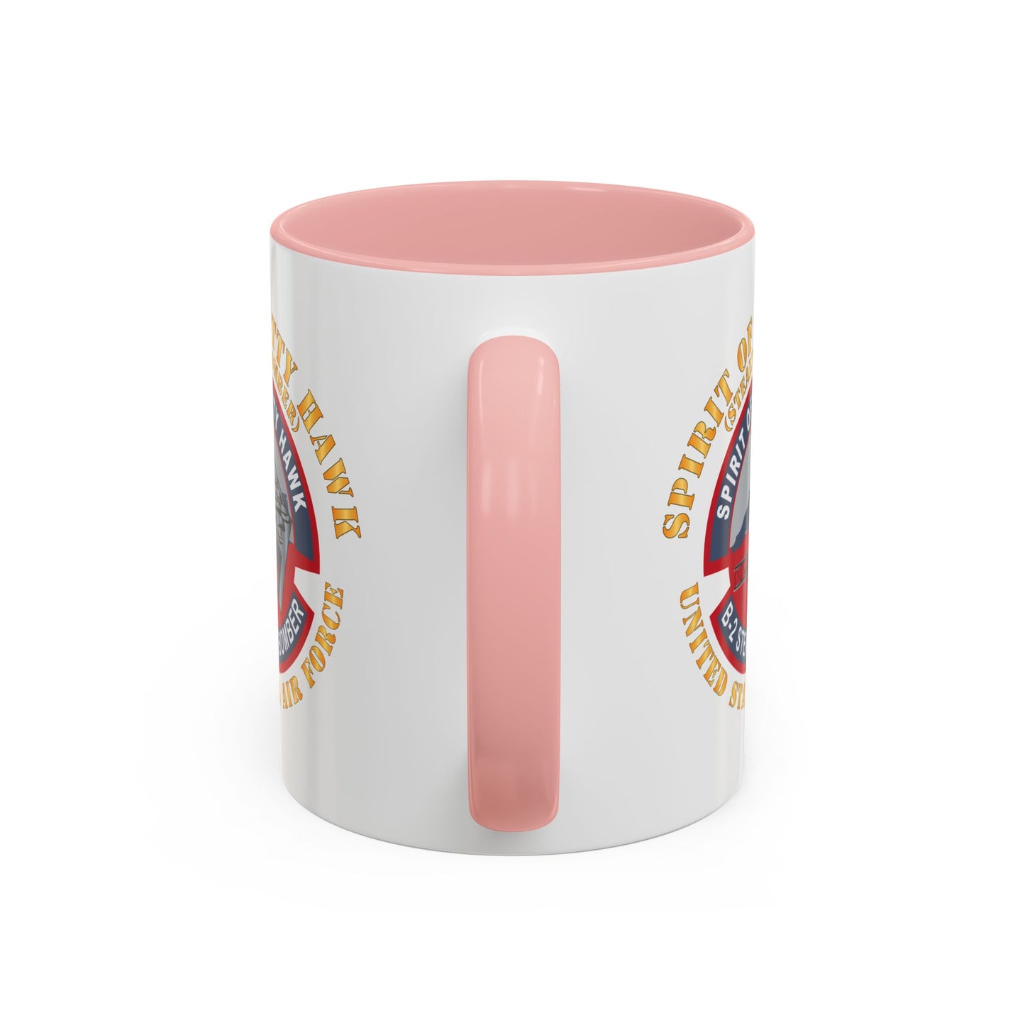 Accent Coffee Mug (11oz & 15oz) - USAF - B2 - Spirit of Kitty Hawk - Stealth Bomber X 300