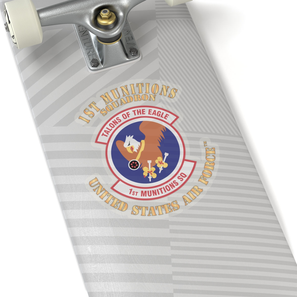 Kiss-Cut Stickers - USAF - 1st Munitions Squadron (ACC)