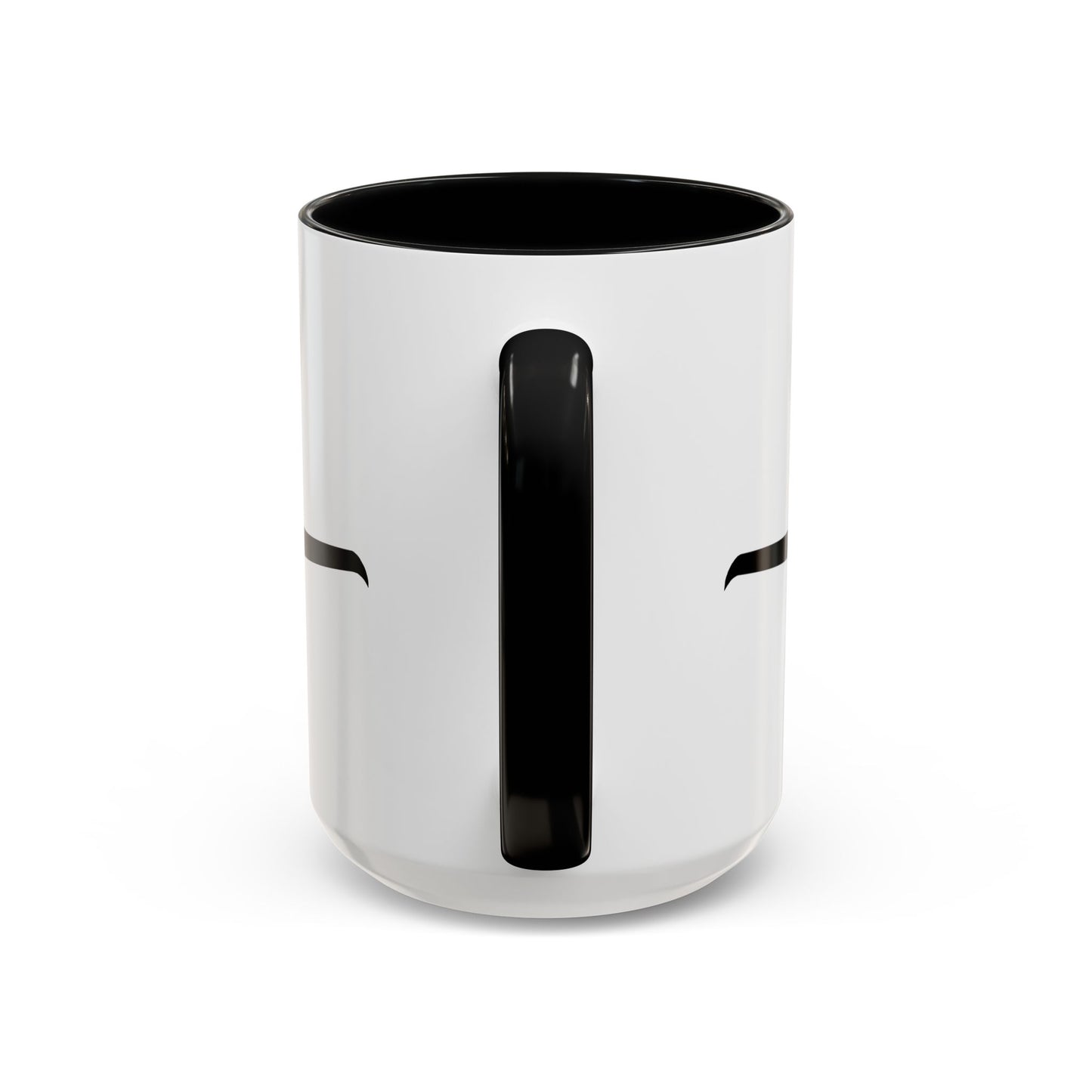 Accent Coffee Mug (11oz & 15oz) - Aircraft - USAF - A-10 Thunderbolt II - Front - Silhouette X 300