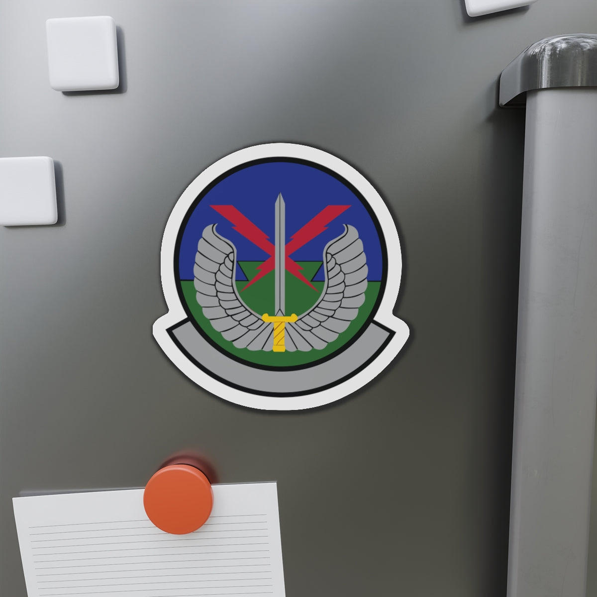 Die-Cut Magnet - USAF - 5th Air Support Operations Sq wo txt X 300
