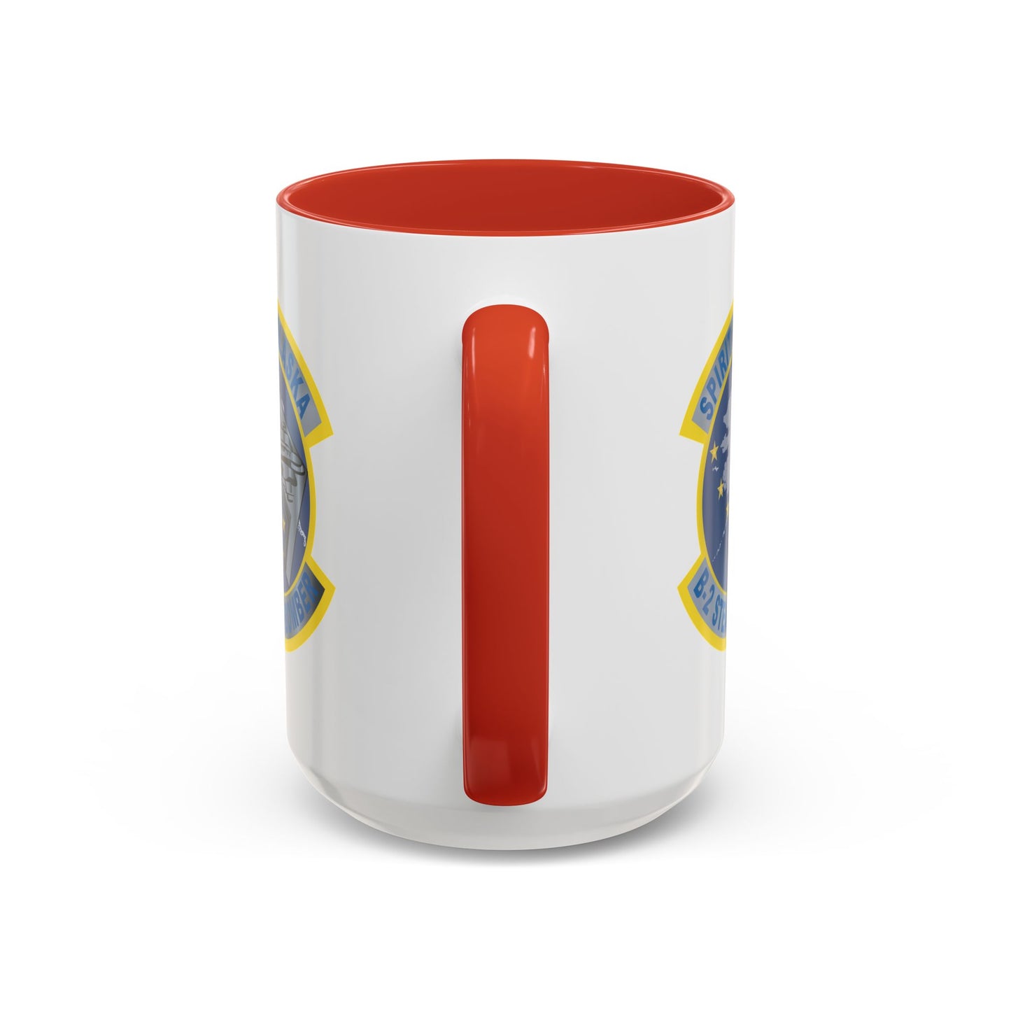 Accent Coffee Mug (11oz & 15oz) - USAF - B2 - Spirit of Alaska - Stealth Bomber wo txt X 300