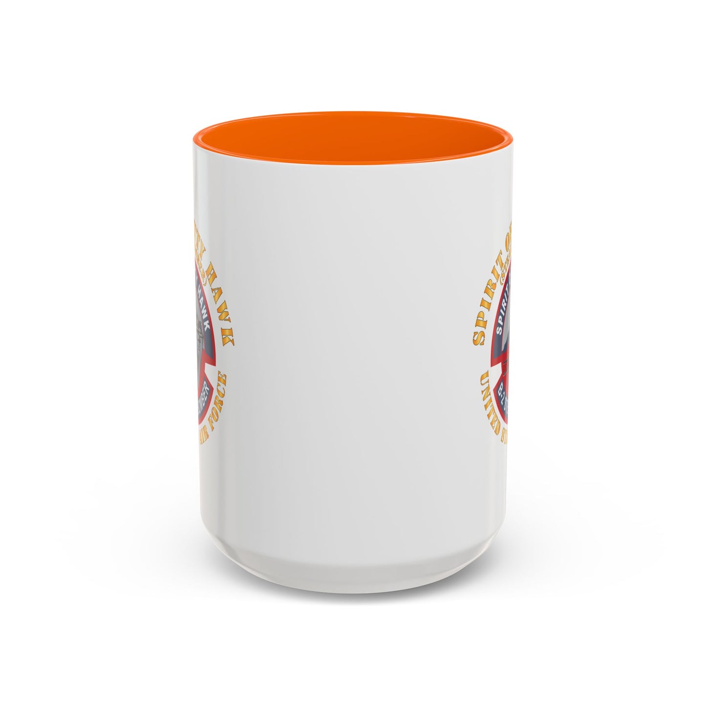 Accent Coffee Mug (11oz & 15oz) - USAF - B2 - Spirit of Kitty Hawk - Stealth Bomber X 300