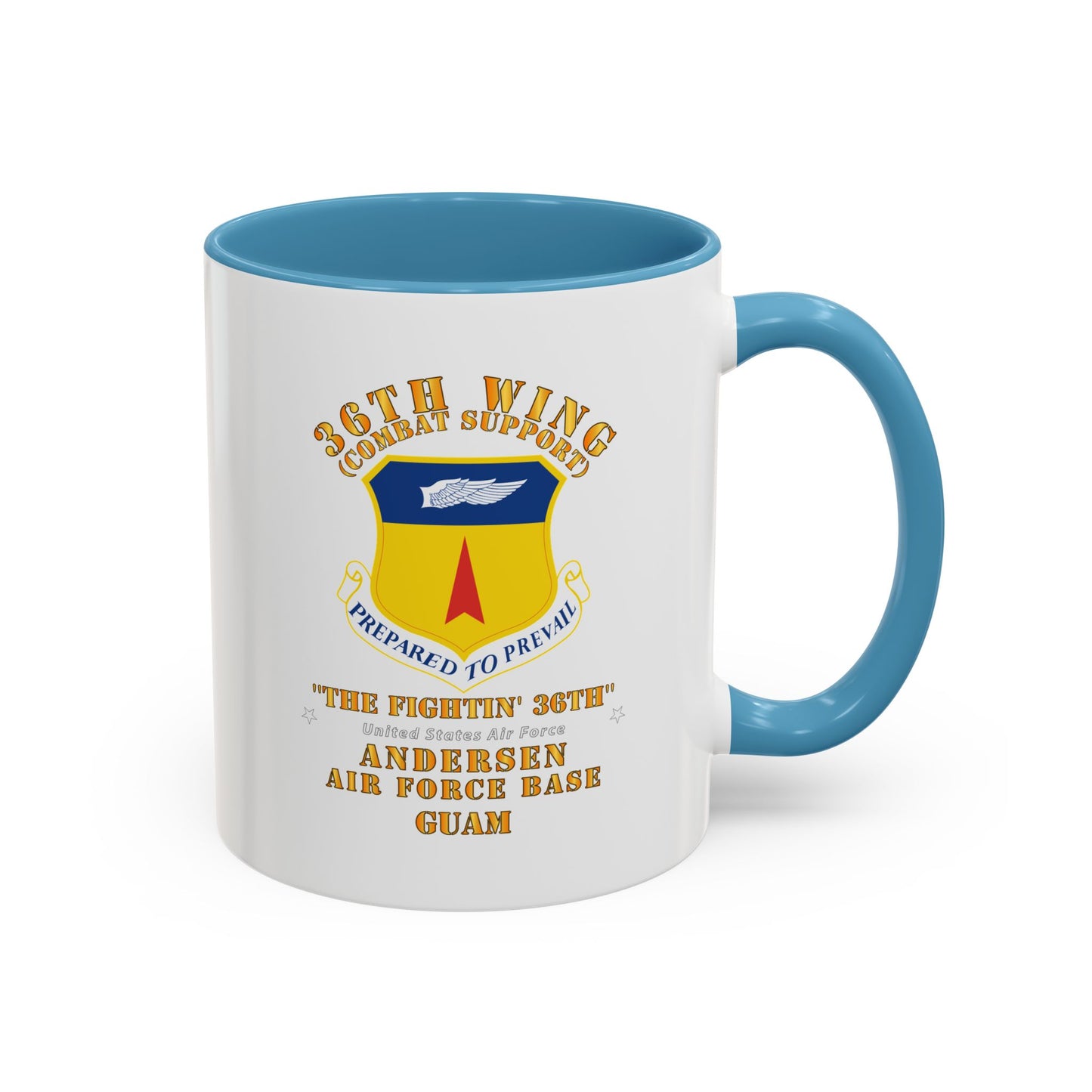 Accent Coffee Mug (11oz & 15oz) - USAF - 36th Wing - Anderson AFB - Guam