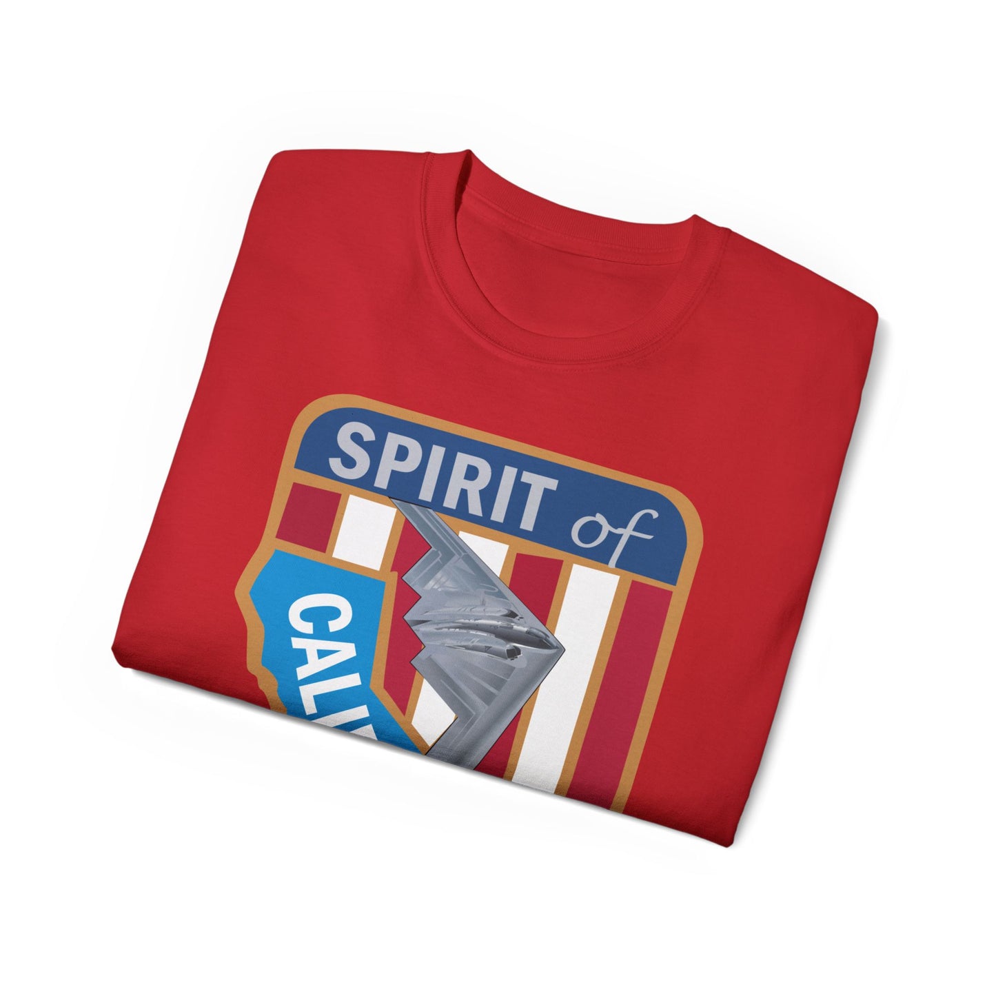 Unisex Ultra Cotton Tee - USAF - B2 - Spirit of California - Stealth Bomber wo txt X 300
