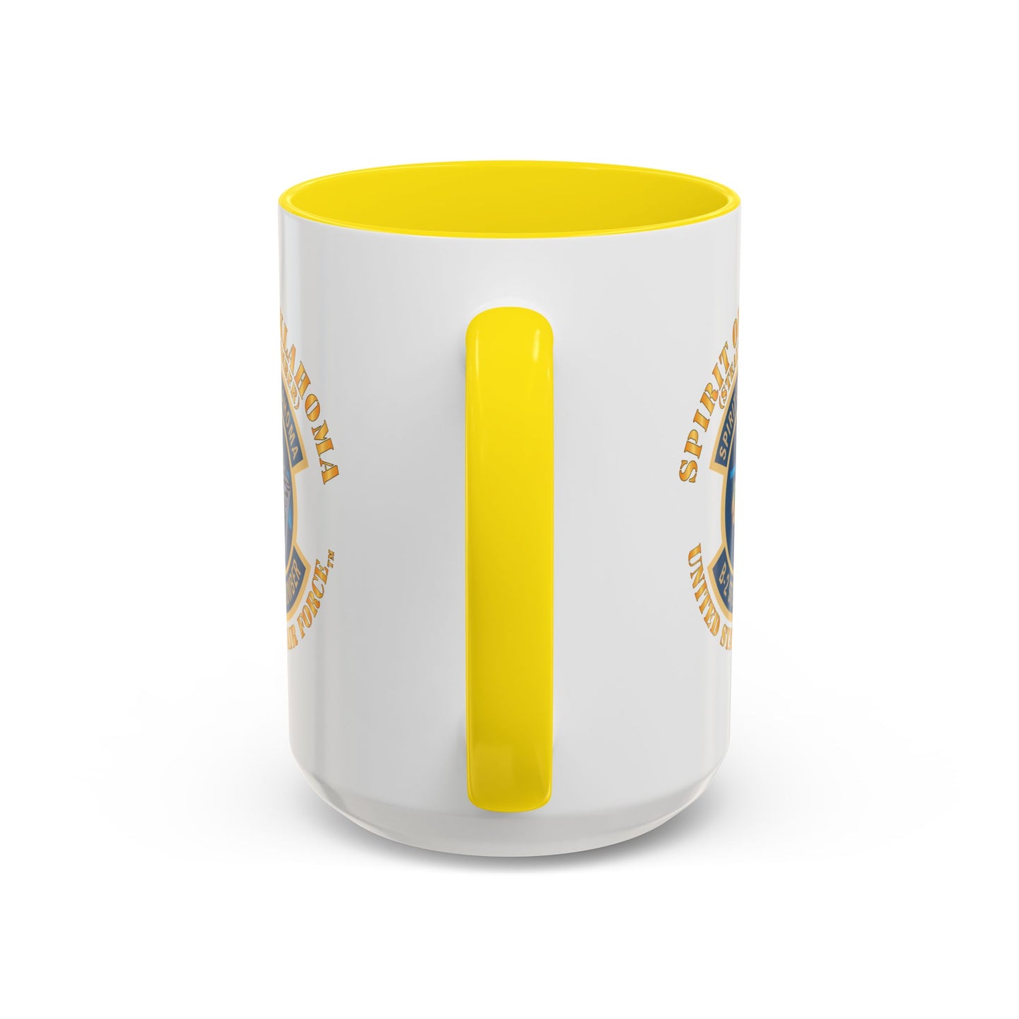 Accent Coffee Mug (11oz & 15oz) - USAF - B2 - Spirit of Oklahoma - Stealth Bomber X 300