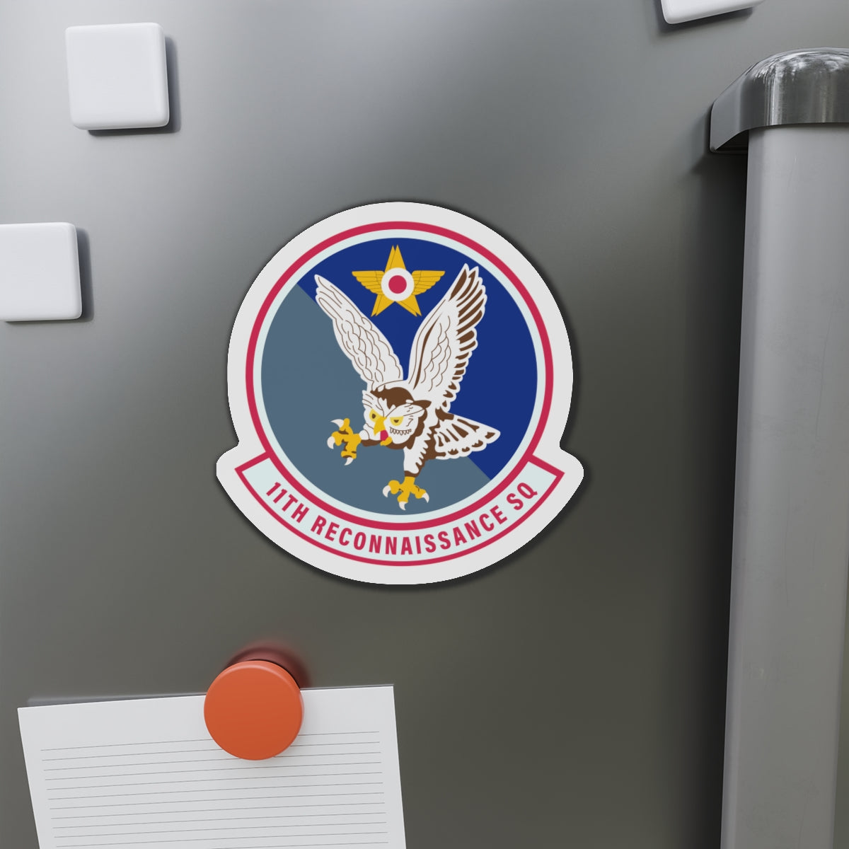 Die-Cut Magnet - USAF - 11th Attack Squadron wo txt