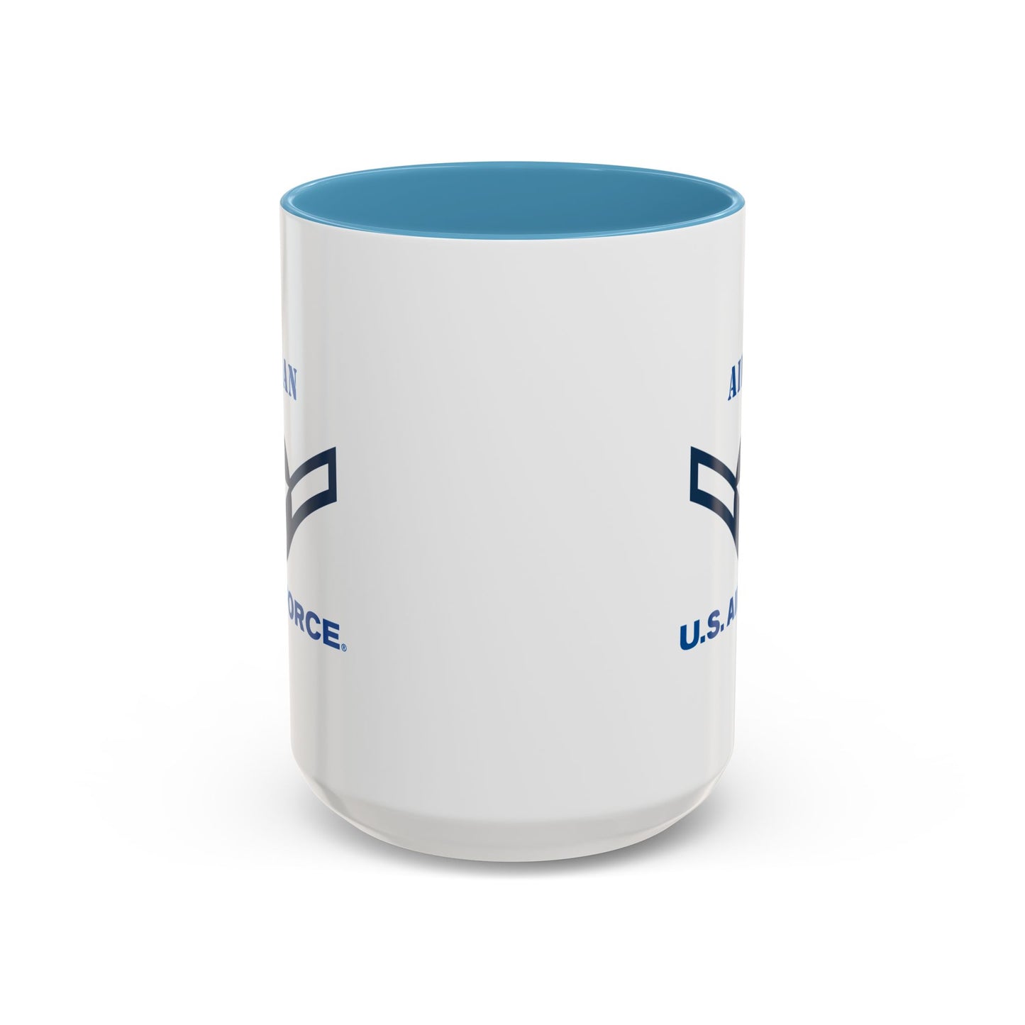 Accent Coffee Mug (11oz & 15oz) - USAF - Airman (E2) - 2020 - US Air Force w Text X 300