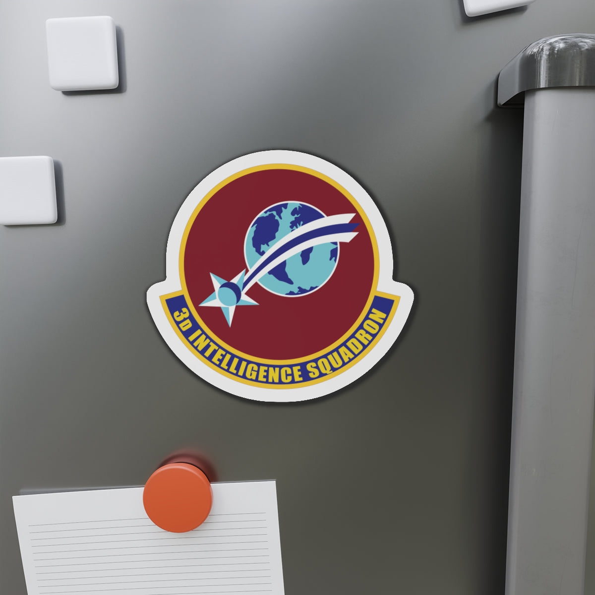 Die-Cut Magnet - USAF - 3rd Intelligence Squadron wo txt