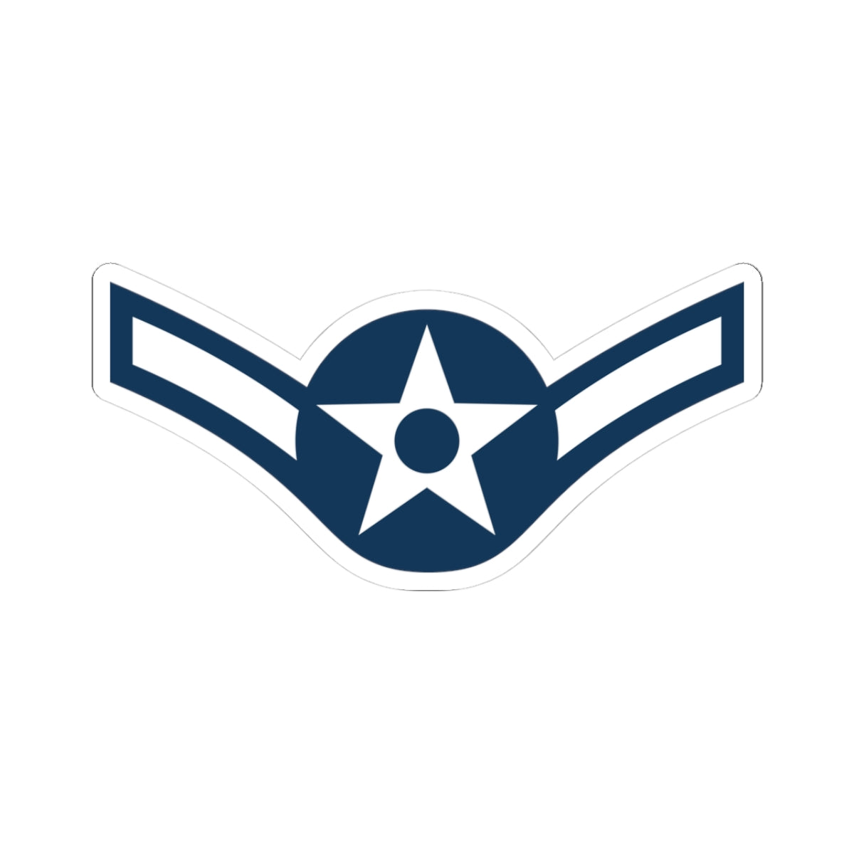 Kiss-Cut Stickers - USAF - Airman (E2) - 2020