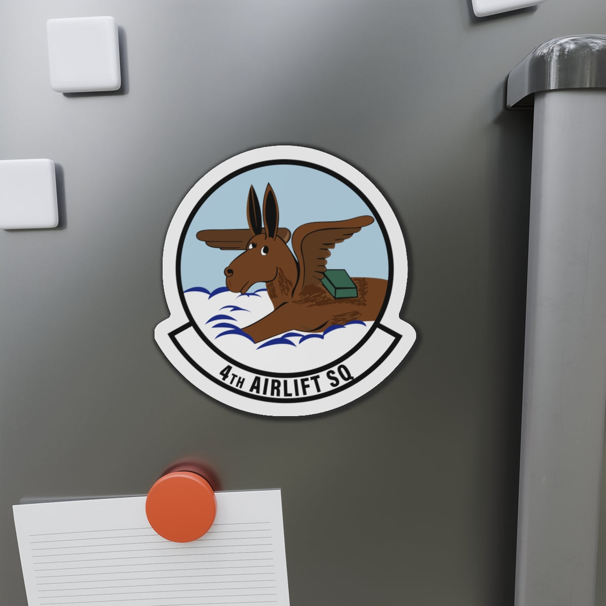 Die-Cut Magnet - USAF - 4th Airlift Squadron wo txt X 300