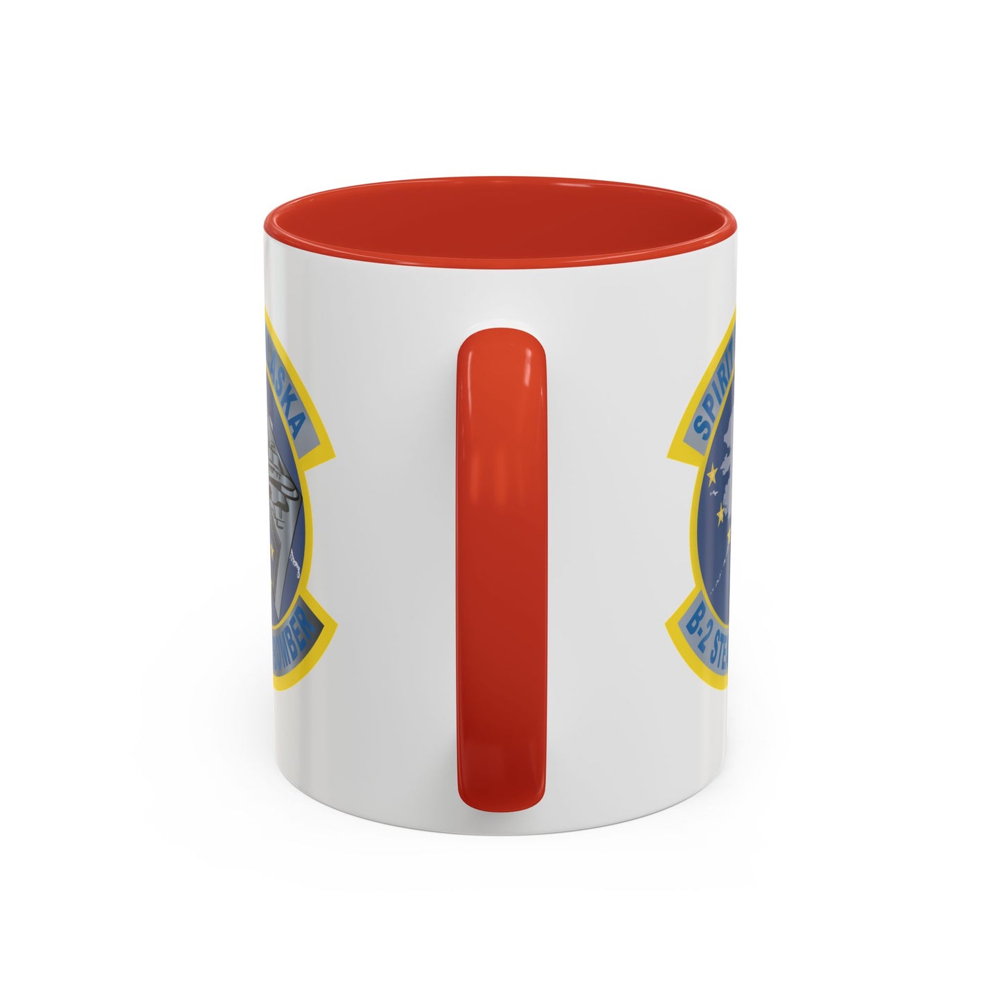 Accent Coffee Mug (11oz & 15oz) - USAF - B2 - Spirit of Alaska - Stealth Bomber wo txt X 300