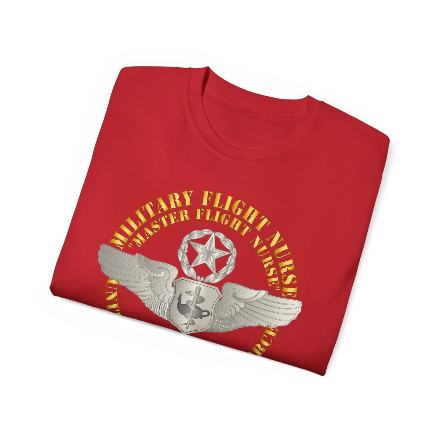 Unisex Ultra Cotton Tee - USAF - Military Flight Nurse - Flight Nurse - Master