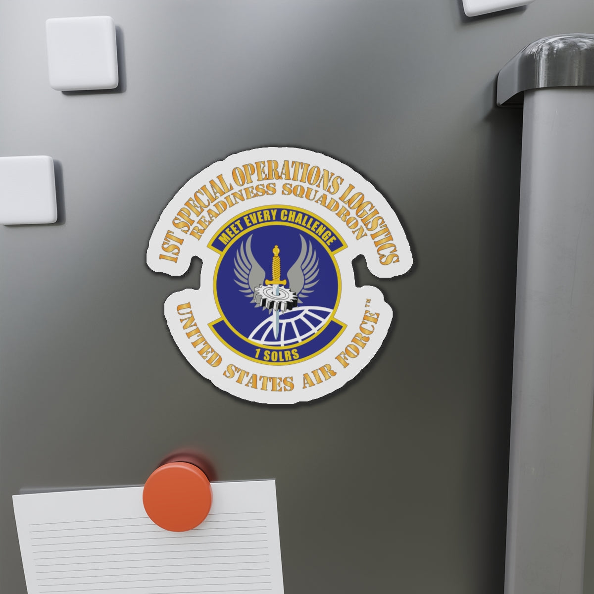 Die-Cut Magnet - USAF - 1st Special Operations Logistics Readiness Squadron X 300