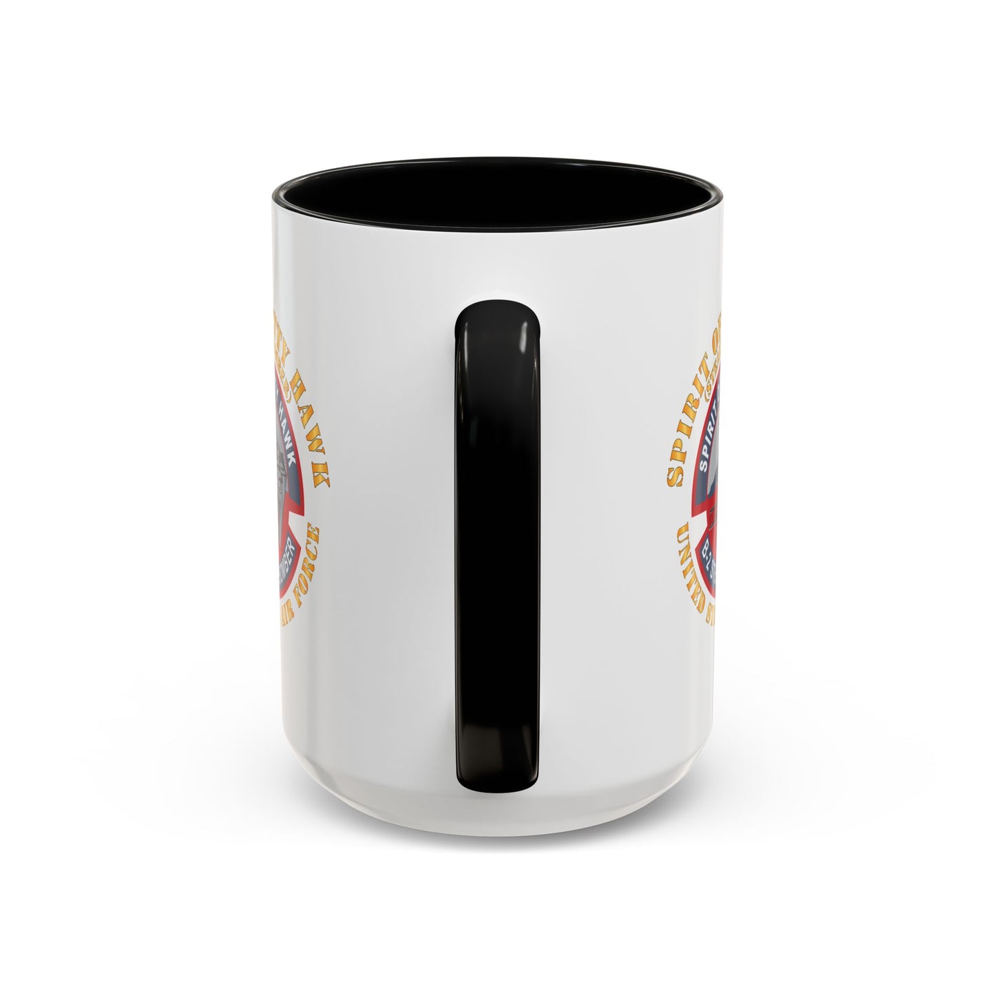 Accent Coffee Mug (11oz & 15oz) - USAF - B2 - Spirit of Kitty Hawk - Stealth Bomber X 300