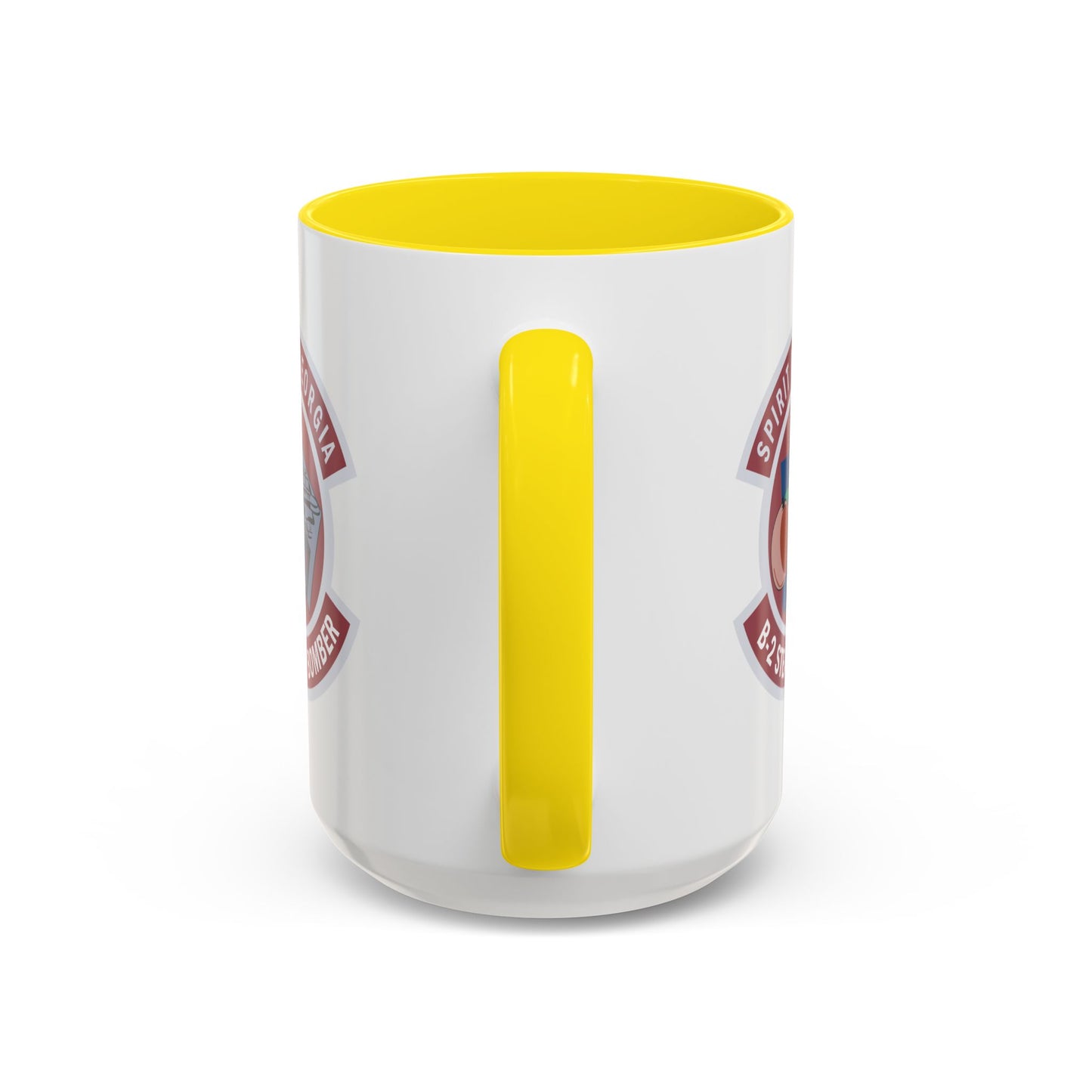 Accent Coffee Mug (11oz & 15oz) - USAF - B2 - Spirit of Georgia - Stealth Bomber wo txt X 300