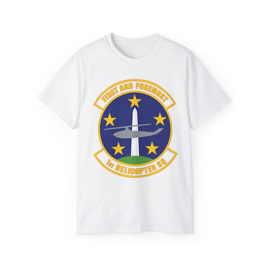 Unisex Ultra Cotton Tee -USAF - 1st Helicopter Squadron (AFDW) wo txt