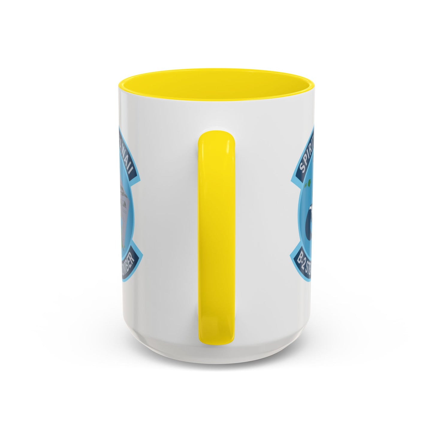 Accent Coffee Mug (11oz & 15oz) - USAF - B2 - Spirit of Hawaii - Stealth Bomber wo txt X 300