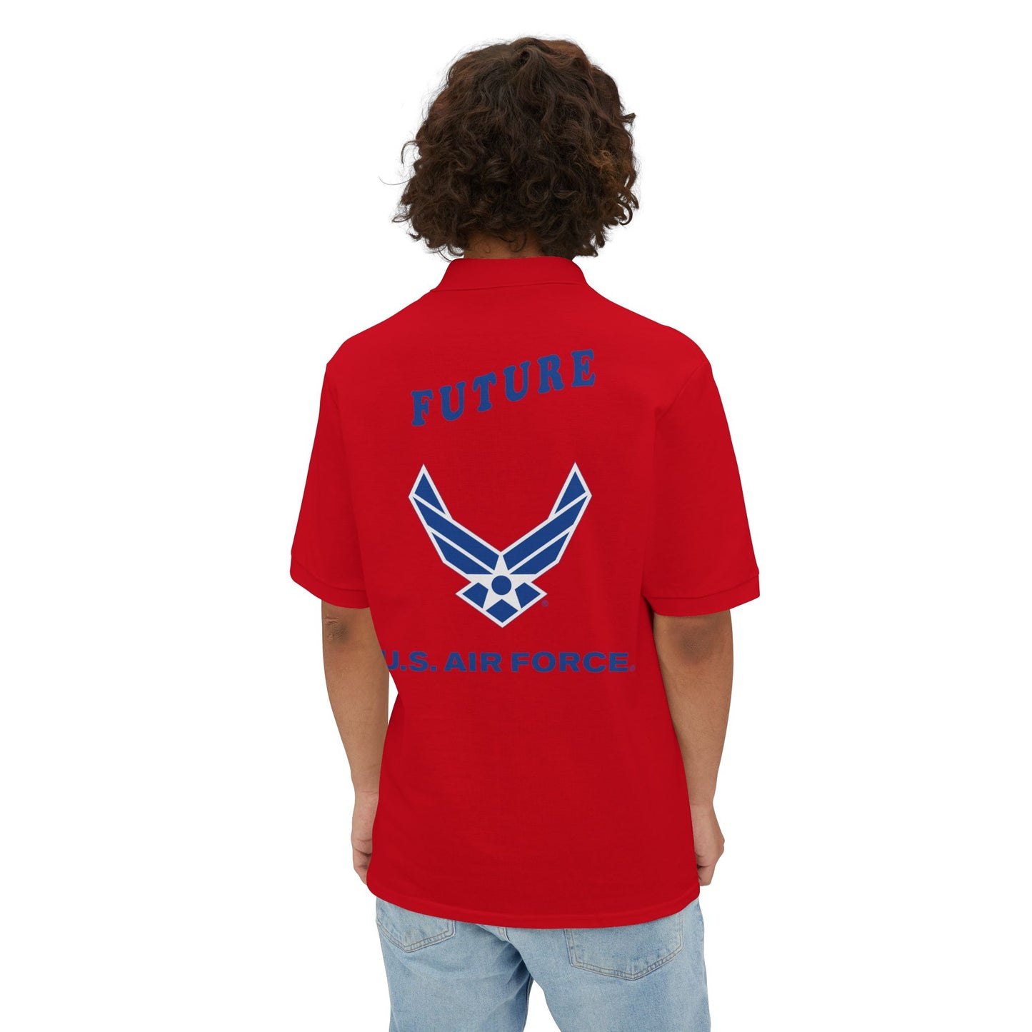 Men's Piqué Polo - USAF - Future Air Force X 300