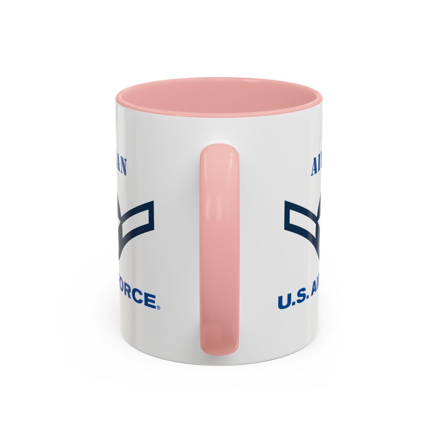 Accent Coffee Mug (11oz & 15oz) - USAF - Airman (E2) - 2020 - US Air Force w Text X 300