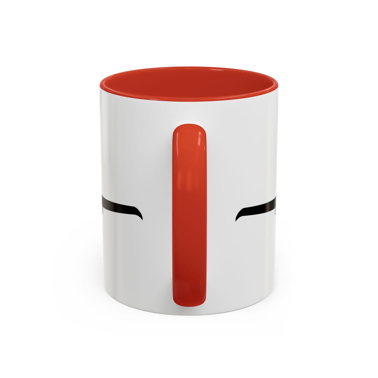 Accent Coffee Mug (11oz & 15oz) - Aircraft - USAF - A-10 Thunderbolt II - Front - Silhouette X 300