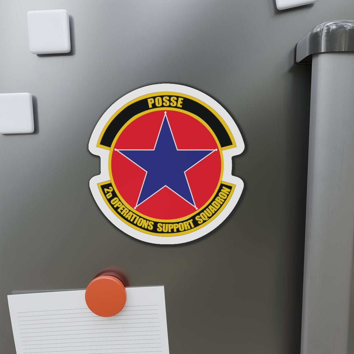 Die-Cut Magnet - USAF - 2nd Operations Support Squadron wo txt