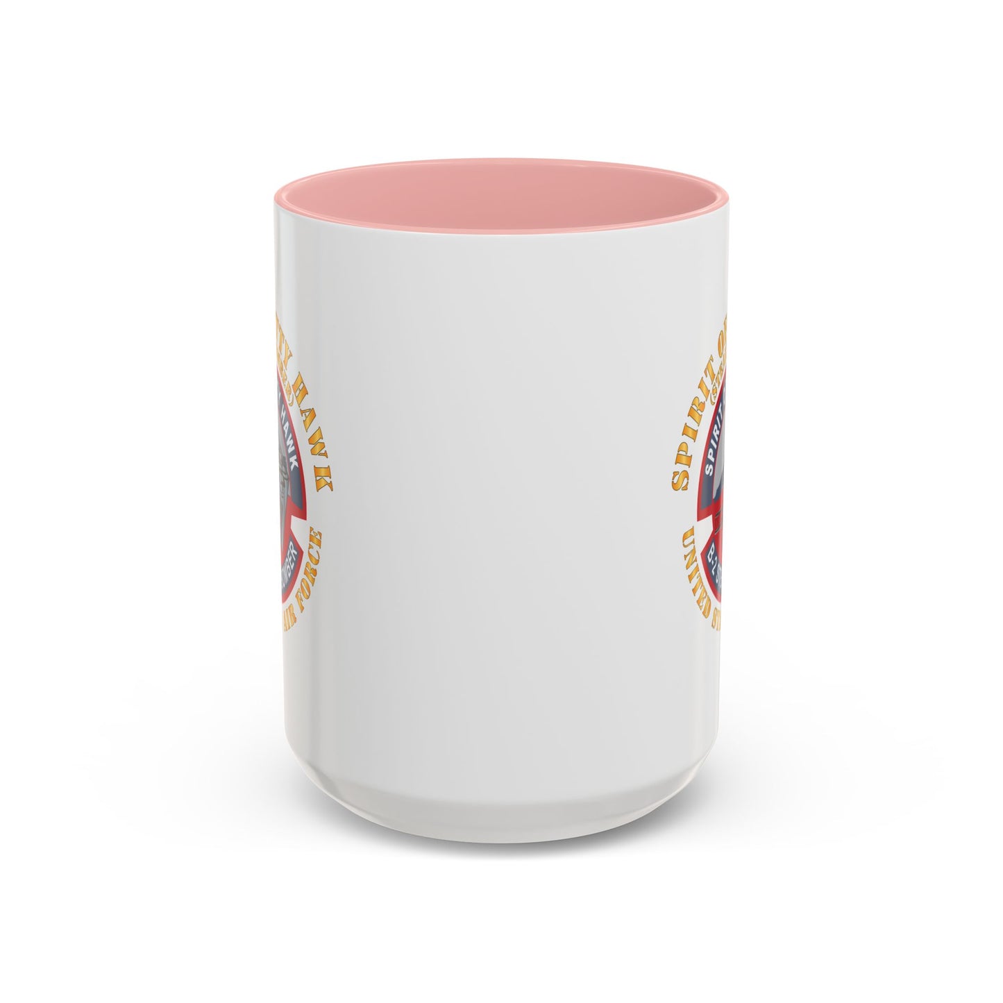Accent Coffee Mug (11oz & 15oz) - USAF - B2 - Spirit of Kitty Hawk - Stealth Bomber X 300