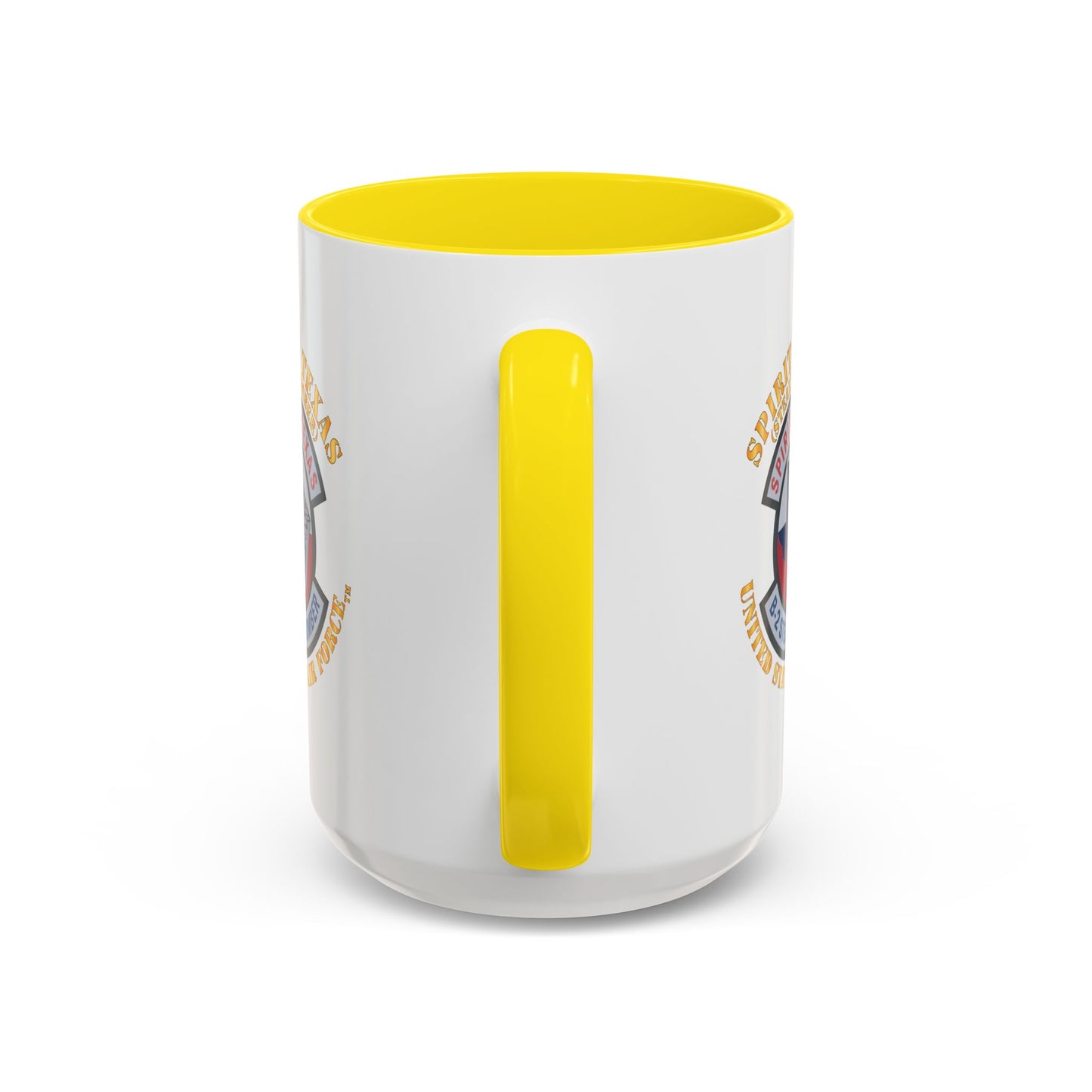 Accent Coffee Mug (11oz & 15oz) - USAF - B2 - Spirit of Texas - Stealth Bomber X 300
