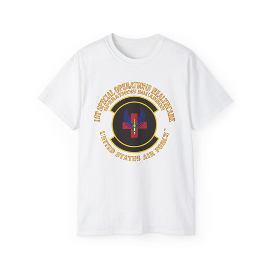 Unisex Ultra Cotton Tee - USAF - 1st Special Operations Healthcare Operations Squadron X 300
