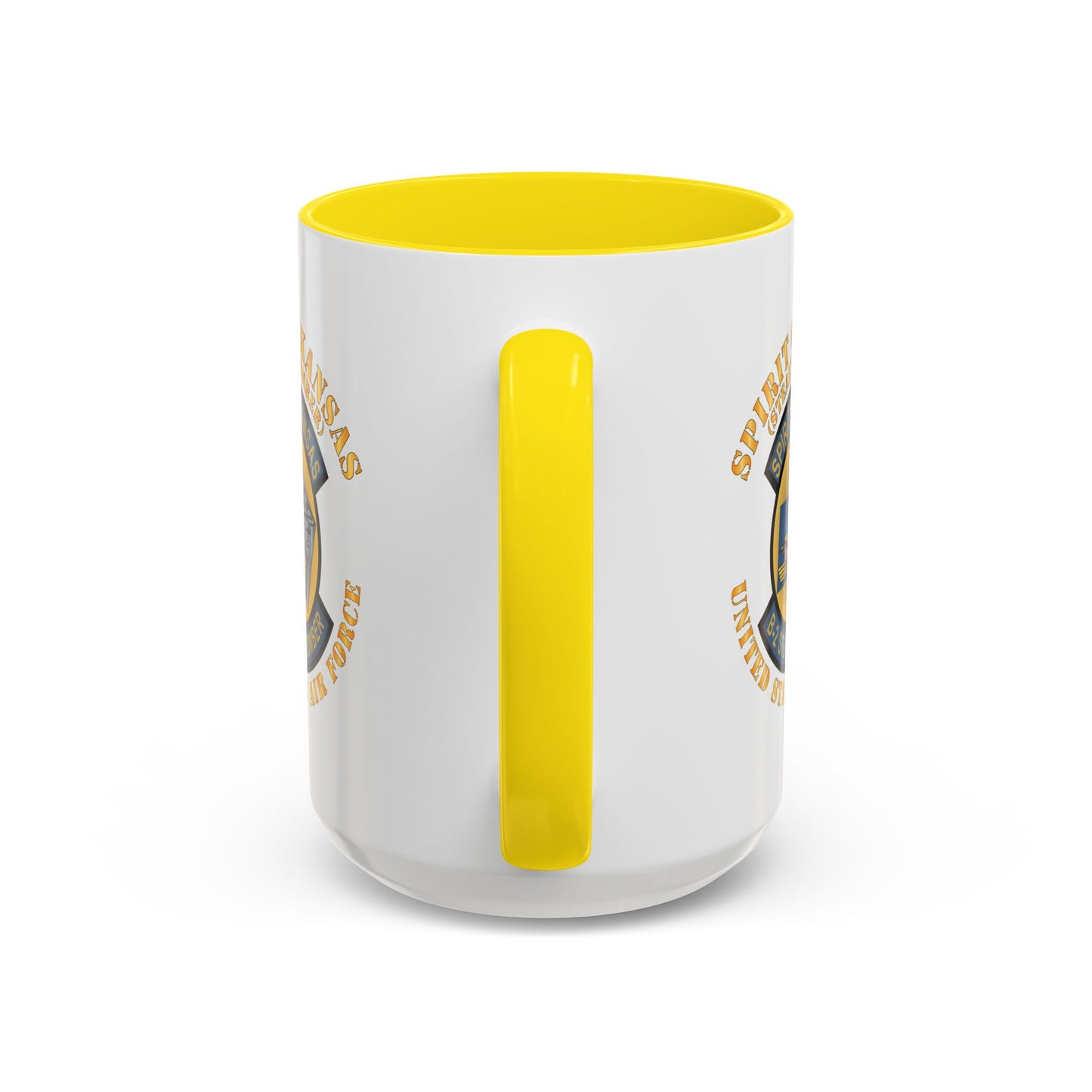 Accent Coffee Mug (11oz & 15oz) - USAF - B2 - Spirit of Kansas - Stealth Bomber X 300