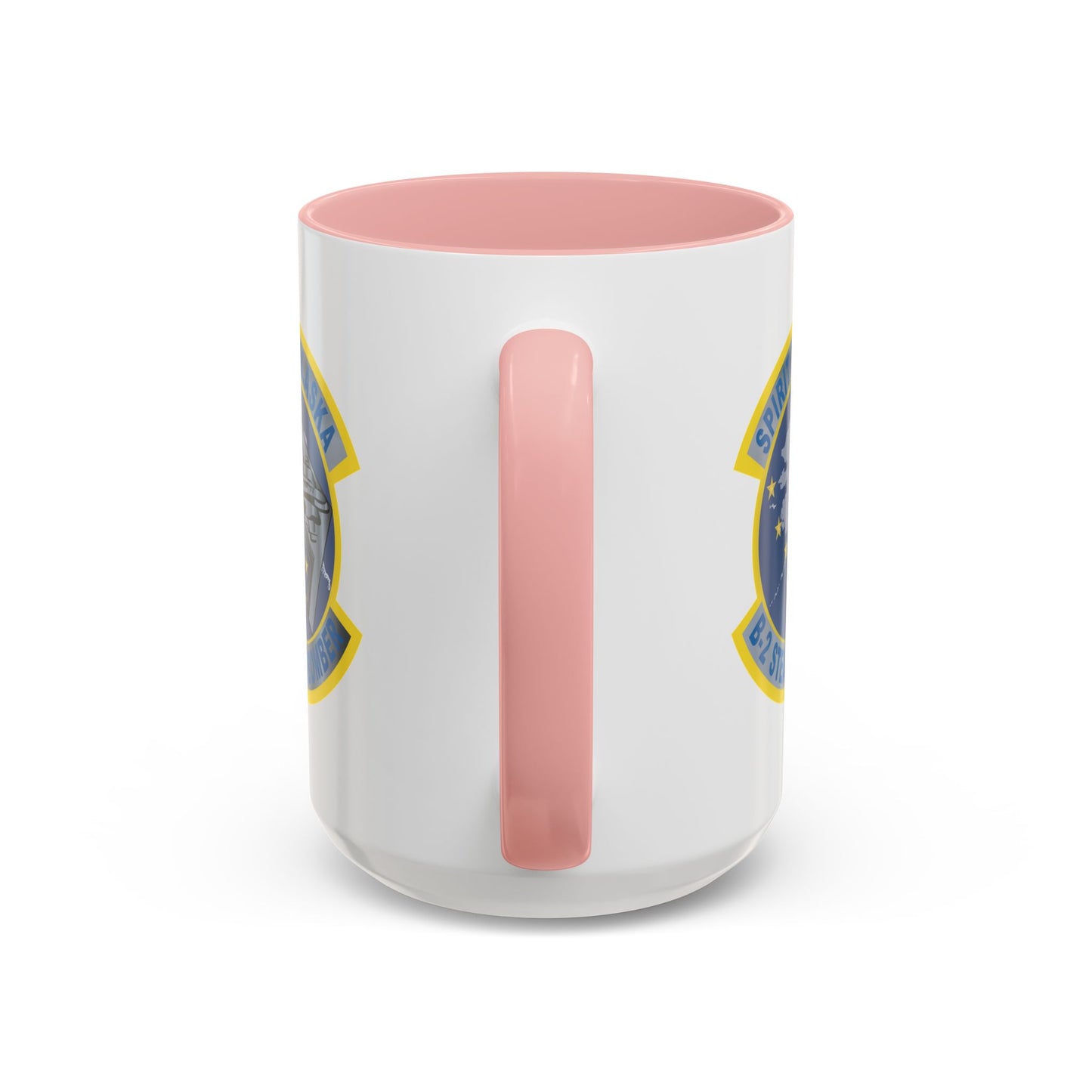 Accent Coffee Mug (11oz & 15oz) - USAF - B2 - Spirit of Alaska - Stealth Bomber wo txt X 300
