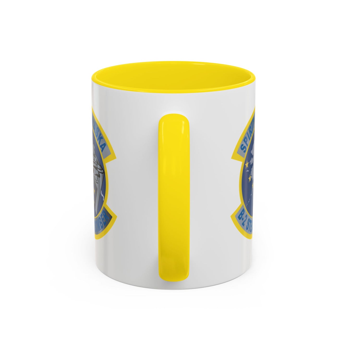 Accent Coffee Mug (11oz & 15oz) - USAF - B2 - Spirit of Alaska - Stealth Bomber wo txt X 300