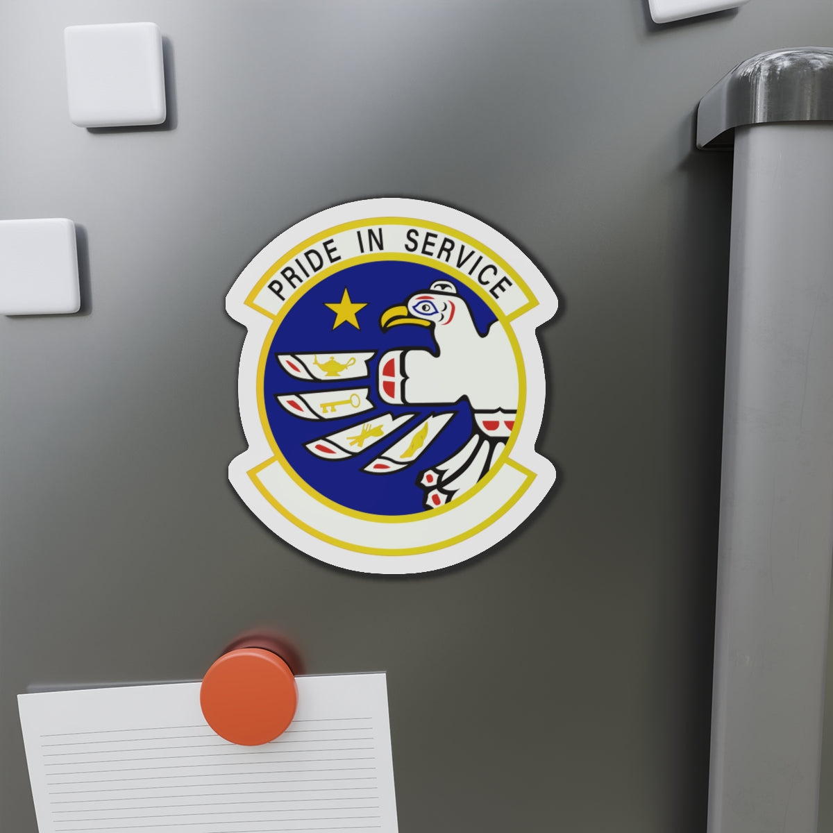 Die-Cut Magnet - USAF - 3rd Force Support Squadron wo txt