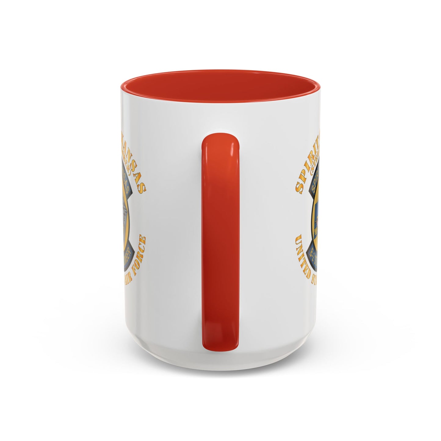 Accent Coffee Mug (11oz & 15oz) - USAF - B2 - Spirit of Kansas - Stealth Bomber X 300