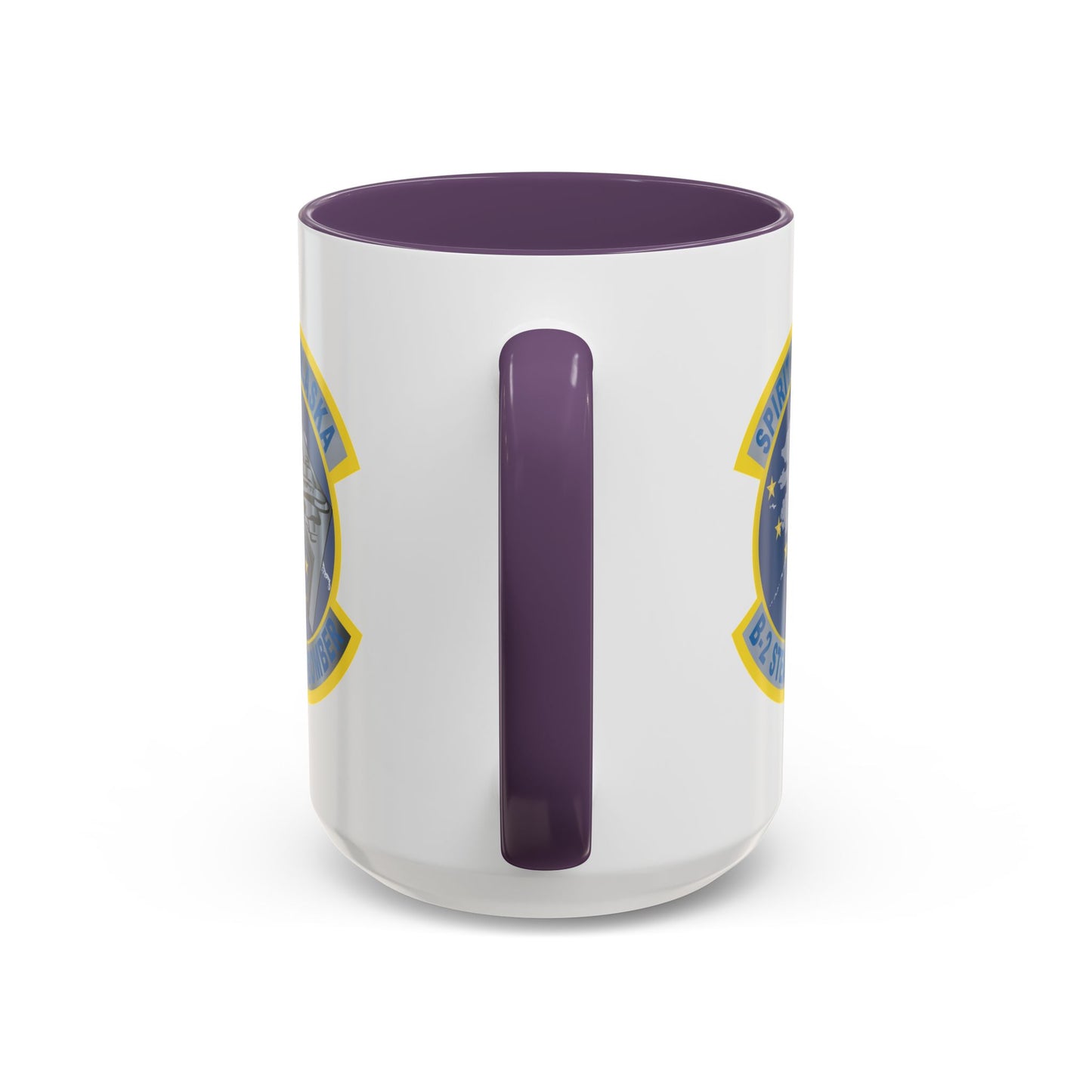 Accent Coffee Mug (11oz & 15oz) - USAF - B2 - Spirit of Alaska - Stealth Bomber wo txt X 300