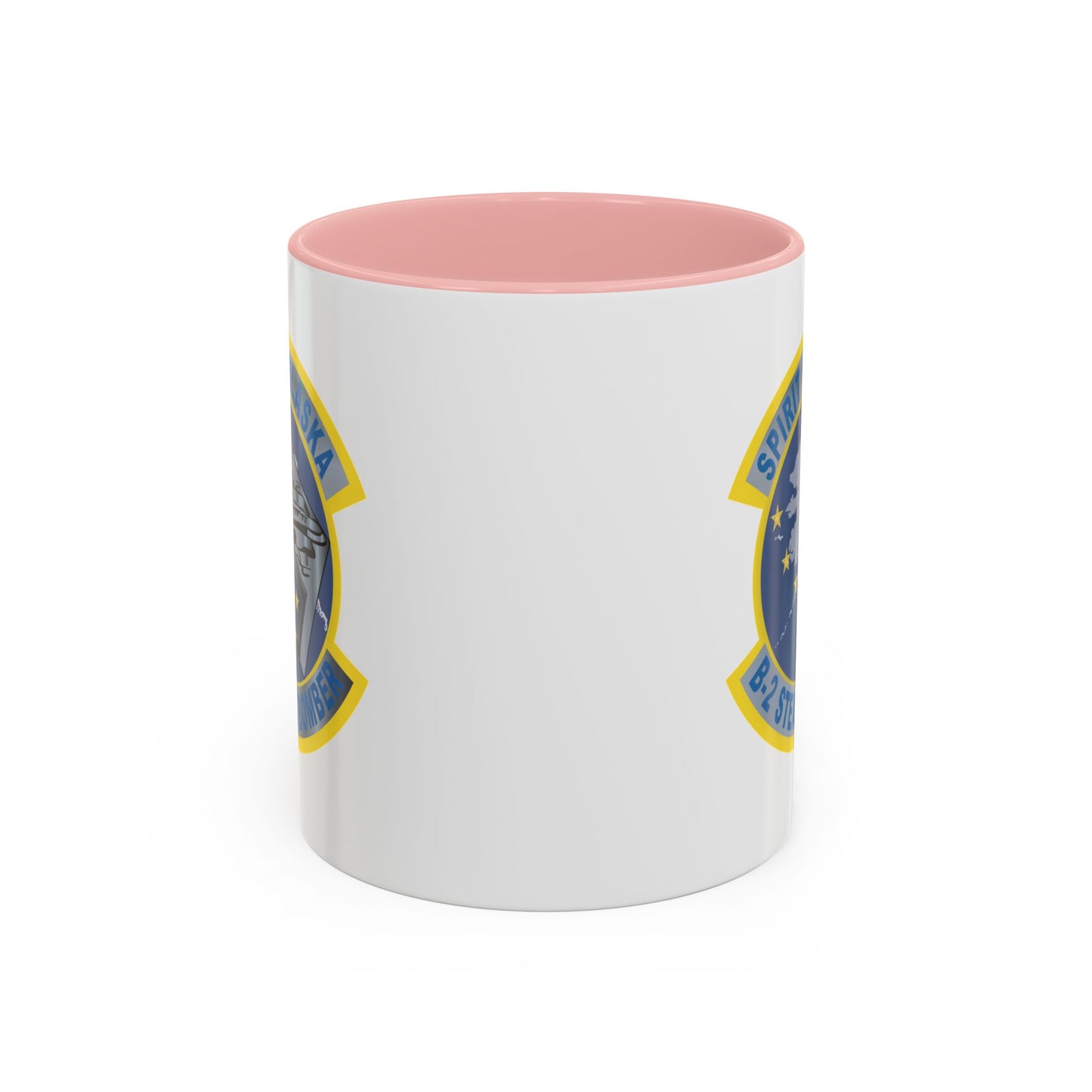 Accent Coffee Mug (11oz & 15oz) - USAF - B2 - Spirit of Alaska - Stealth Bomber wo txt X 300