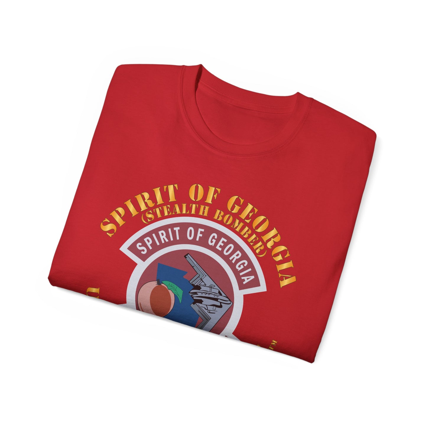 Unisex Ultra Cotton Tee - USAF - B2 - Spirit of Georgia - Stealth Bomber X 300