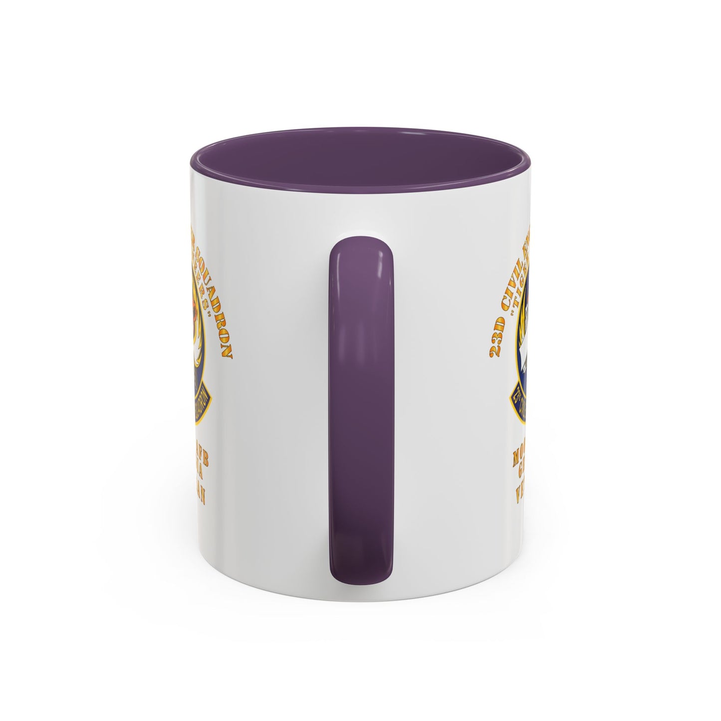 Accent Coffee Mug (11oz & 15oz) - USAF - 23d Civil Engineer Squadron - Tiger Engineers - Moody AFB, GA