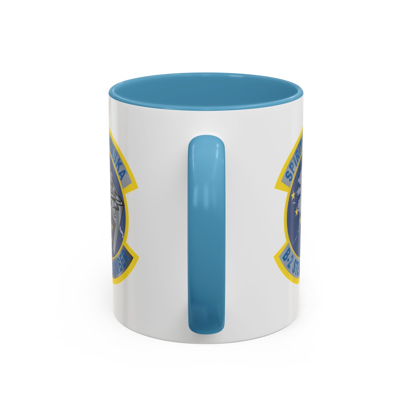 Accent Coffee Mug (11oz & 15oz) - USAF - B2 - Spirit of Alaska - Stealth Bomber wo txt X 300