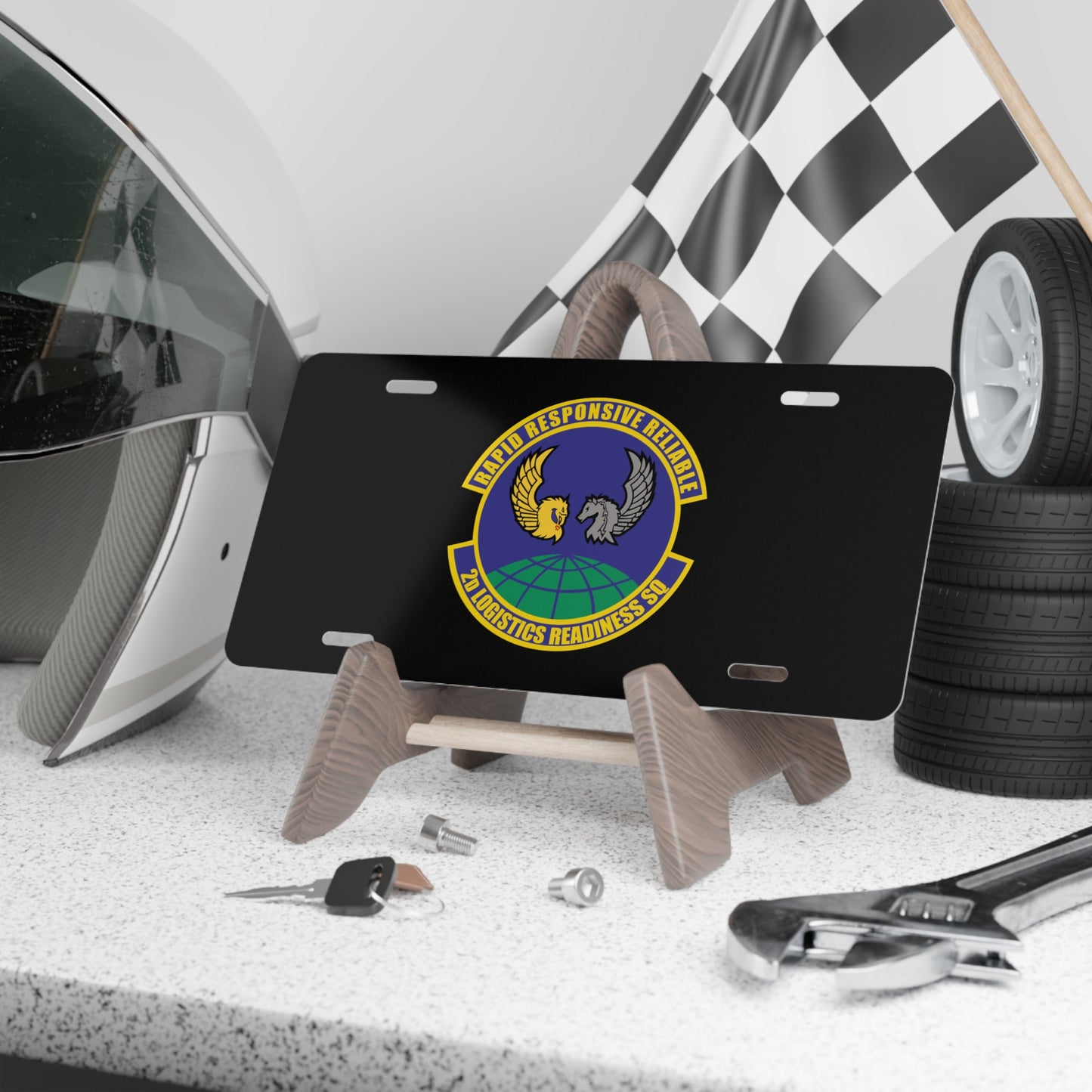 License Plate - USAF - 2d Logistics Readiness Squadron wo txt
