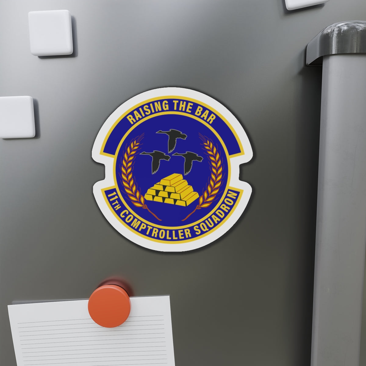 Die-Cut Magnet - USAF - 11th Comptroller Squadron wo txt