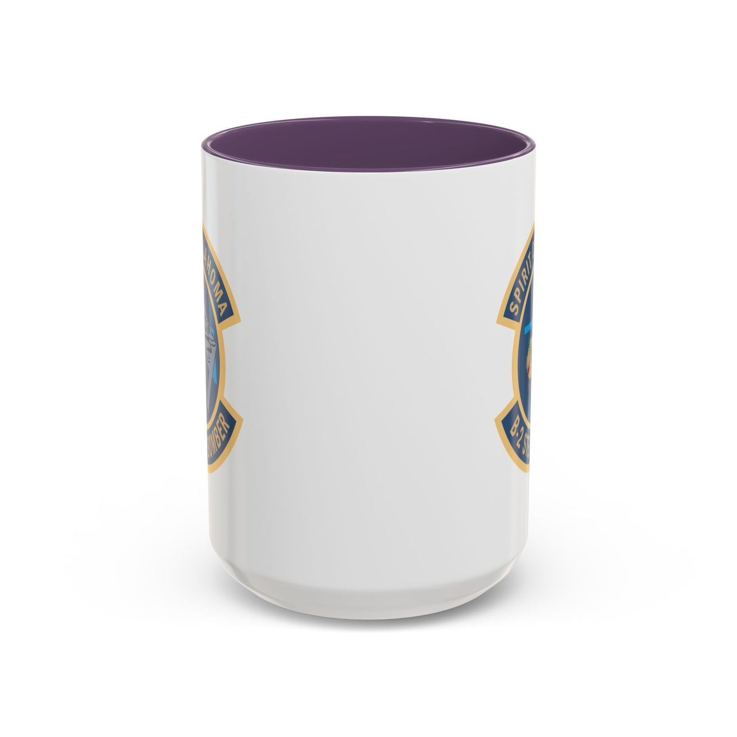 Accent Coffee Mug (11oz & 15oz) - USAF - B2 - Spirit of Oklahoma - Stealth Bomber wo txt X 300