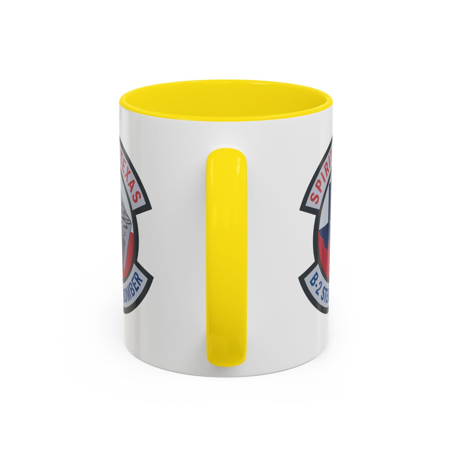 Accent Coffee Mug (11oz & 15oz) - USAF - B2 - Spirit of Texas - Stealth Bomber wo txt X 300